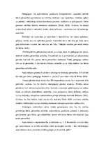 Eseja 'Audzināšana kā nepieciešamība un brīvība', 3.