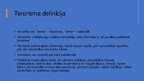 Prezentācija 'Sociālā katastrofa - terorisms, terorakts, terors', 2.