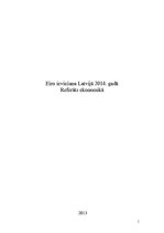 Referāts 'Eiro ieviešana Latvijā 2014.gadā', 1.