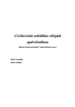 Referāts 'Civiltiesiskās atbildības obligātā apdrošināšana', 1.