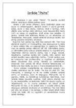 Eseja 'Izrāde "Psihs"', 1.