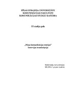 Paraugs 'Intervija', 1.