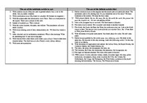 Konspekts 'The Article', 1.