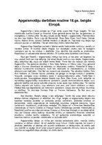 Eseja 'Apgaismotāju darbības nozīme 18.gadsimta beigās Eiropā', 1.