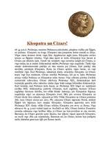 Referāts 'Kleopatra VII', 4.
