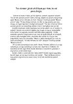 Eseja 'Tev vienmēr jābūt atbildīgam par tiem, ko esi pieradinājis', 1.