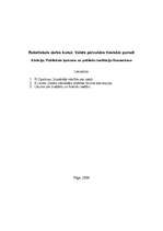 Eseja 'Publiskais īpašums un publisko institūciju finansēšana', 1.