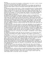 Eseja 'Religion', 1.