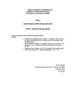 Referāts 'Likumdevējvaras politika Eiropas Parlamentā', 1.