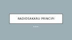Prezentācija 'Radiosakaru principi', 1.