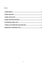 Paraugs 'Laboratorijas darbs Birstošu materiālu īpašību noteikšana', 2.