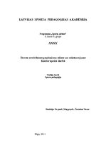 Referāts 'Stresa novēršanas paņēmienu atlase un raksturojums fizioterapeita darbā', 1.