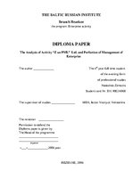 Diplomdarbs 'Анализ деятельности ООО "Z un PML” и совершенствование управления предприятием', 5.