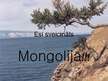 Prezentācija 'Mongolija', 1.