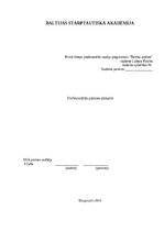 Prakses atskaite 'Profesionālās prakses atskaite', 1.