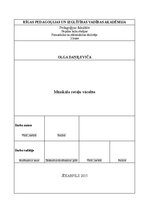 Konspekts 'Muzikālo rotaļu vācelīte', 1.