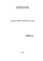Referāts 'Uzņēmuma x tirgzinību vides analīze', 1.