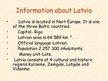 Prezentācija 'My Motherland Latvia', 2.