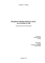 Referāts 'Mazgāšanas līdzekļu ķīmiskais sastāvs un to ietekme uz vidi', 1.