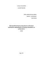 Konspekts 'Krievijas Federācijas prokuratūras un Ukrainas advokatūras salīdzinājums ar Latv', 1.