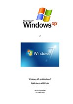 Prezentācija 'Windows XP un Windows 7 salīdzinājums', 1.