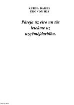Referāts 'Pāreja uz eiro un tās ietekme uz uzņēmējdarbību', 1.