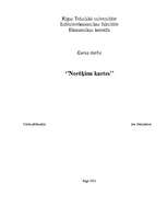 Referāts 'Norēķinu kartes', 1.