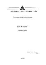 Biznesa plāns 'Biznesa plāns SIA "Celtrex"', 1.
