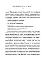 Konspekts 'Renē Dekarts "Pārruna par metodi"', 1.