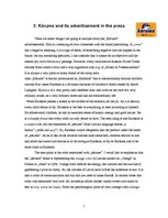 Referāts 'Brand "Kārums" Analysis', 5.