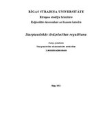 Konspekts 'Starptautiskās tirdzniecības regulēšana', 1.