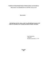 Referāts 'Būvniecības izstāžu "Māja I 2005" un "Būvniecības pasaule 2005" sniegtās informā', 1.