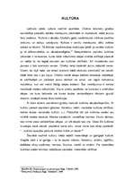 Konspekts 'Kultūra', 1.