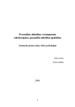 Referāts 'Personības attīstības vecumposmu raksturojums, pusaudžu attīstības īpatnības', 1.