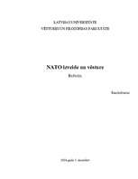 Referāts 'NATO izveide un vēsture', 1.
