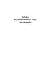 Konspekts 'Zivju rūpniecība Latvijā', 1.