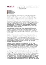 Konspekts 'Mūzikls', 1.