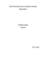 Referāts 'Fenilketonūrija', 1.