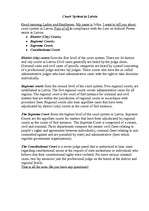 Eseja 'Court System in Latvia', 1.