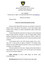 Paraugs 'Preses relīzes paraugs', 1.