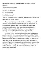 Eseja '"Pasauli es redzu klibu. Baznīcu es uzcelt gribu." Imants Ziedonis', 2.