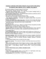 Konspekts 'Eiropas izpildes rīkojums', 1.