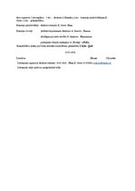 Paraugs 'Rīkojums un akts', 3.