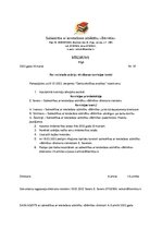 Paraugs 'Rīkojums un akts', 4.