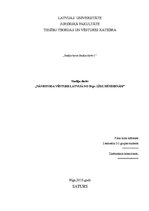 Referāts 'Nāvessoda vēsture Latvijā no 19.gadsimta līdz mūsdienām', 1.