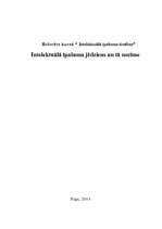 Referāts 'Intelektuālā īpašuma jēdziens', 1.