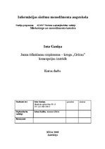 Referāts 'Ēdināšanas uzņēmuma koncepcijas izstrāde', 1.