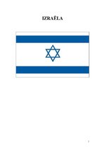 Referāts 'Izraēla', 1.