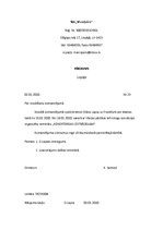 Paraugs 'Dienesta brauciena rīkojums', 1.