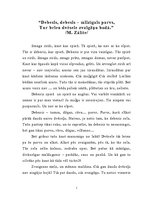 Eseja 'Māra Zālīte: "Debesis, debesis - milzīgais purvs, Tur brien dvēsele zvaigžņu bad', 1.